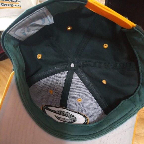 Vintage Logo 7 Green Bay Packers Snap Back Hat - Picture 8 of 10